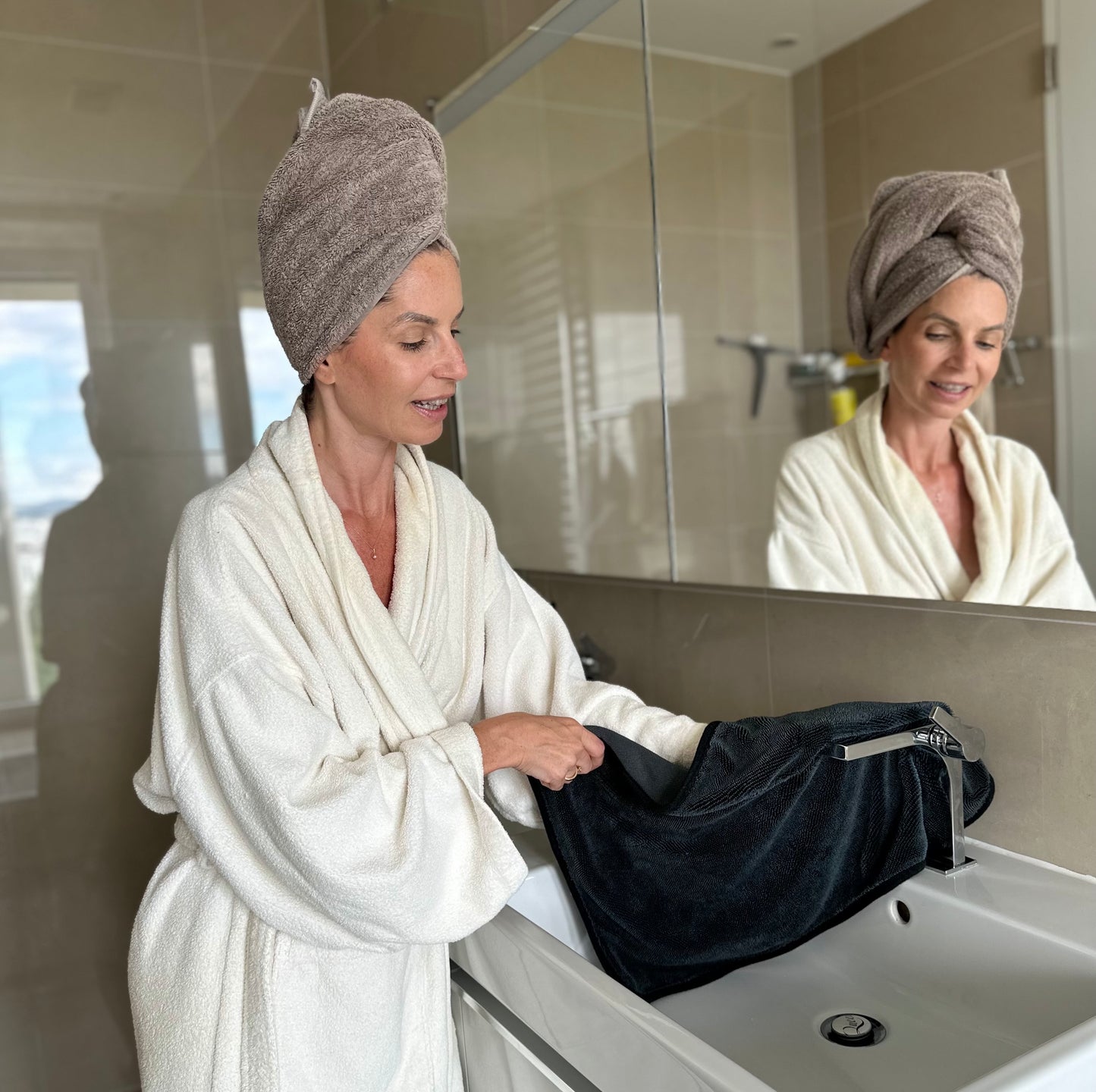 Shiny Bath XXL Drying Towel for Shower, Shiny Wipes Bath Drying Towel,  Shiny Bath™ XXL Drying Towel Trockentuch, Twist Pile Microfiber Cloth 40 X  60